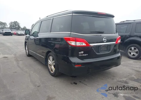 2013 Nissan Quest Sl from USA, damaged, VIN JN8AE2KP1D9063089